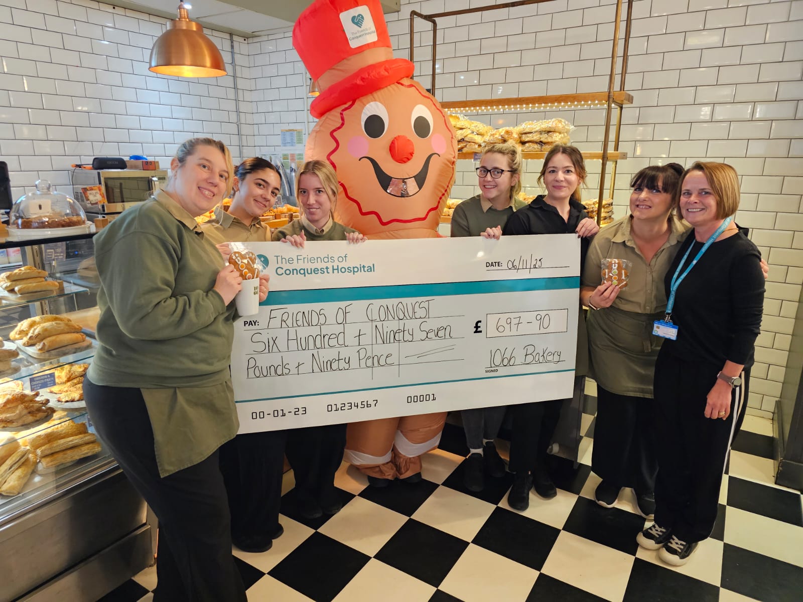 A big thank you to 1066bakery