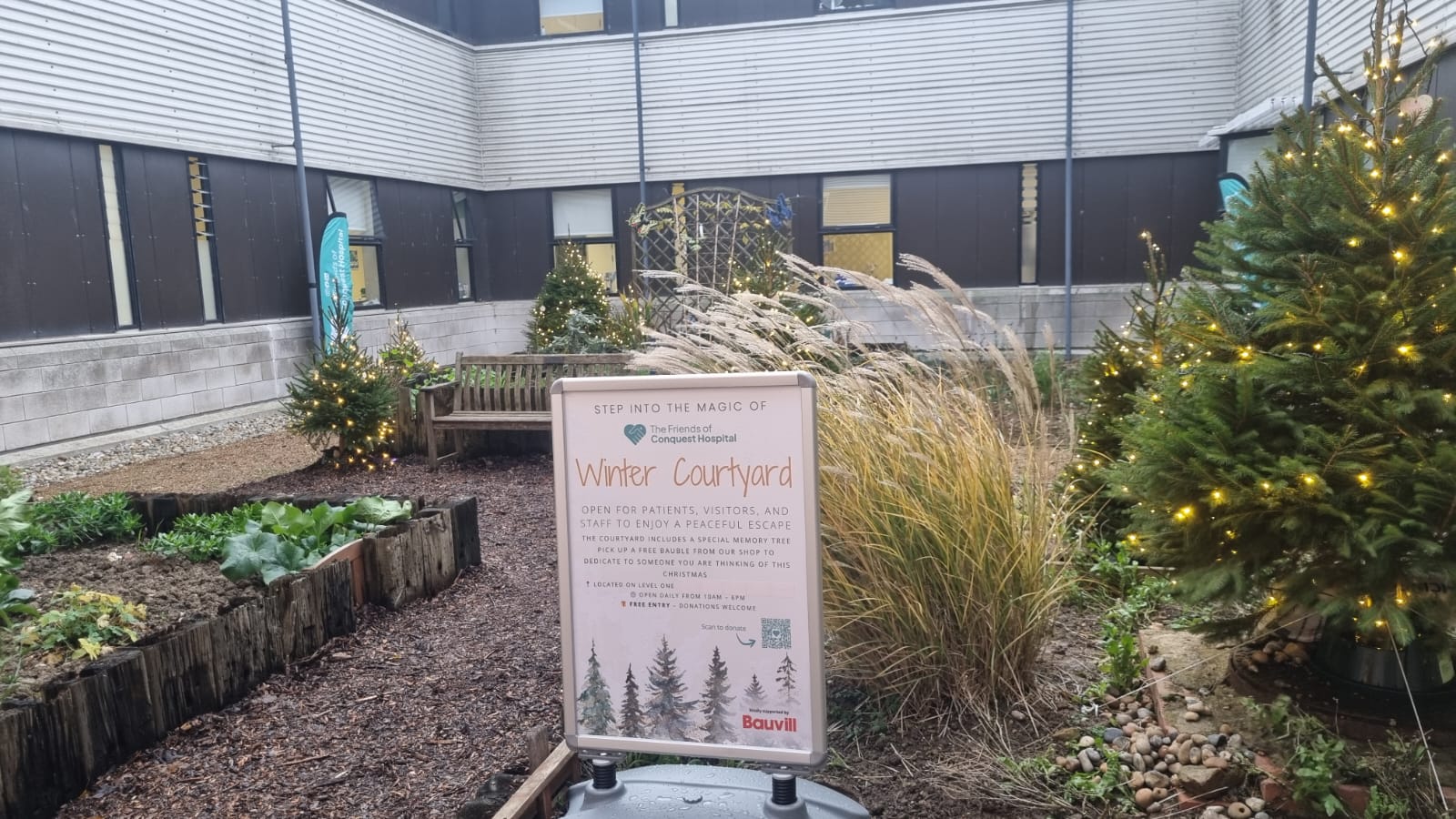 The Winter Courtyard may be closed, but its impact will shine bright! 🌟