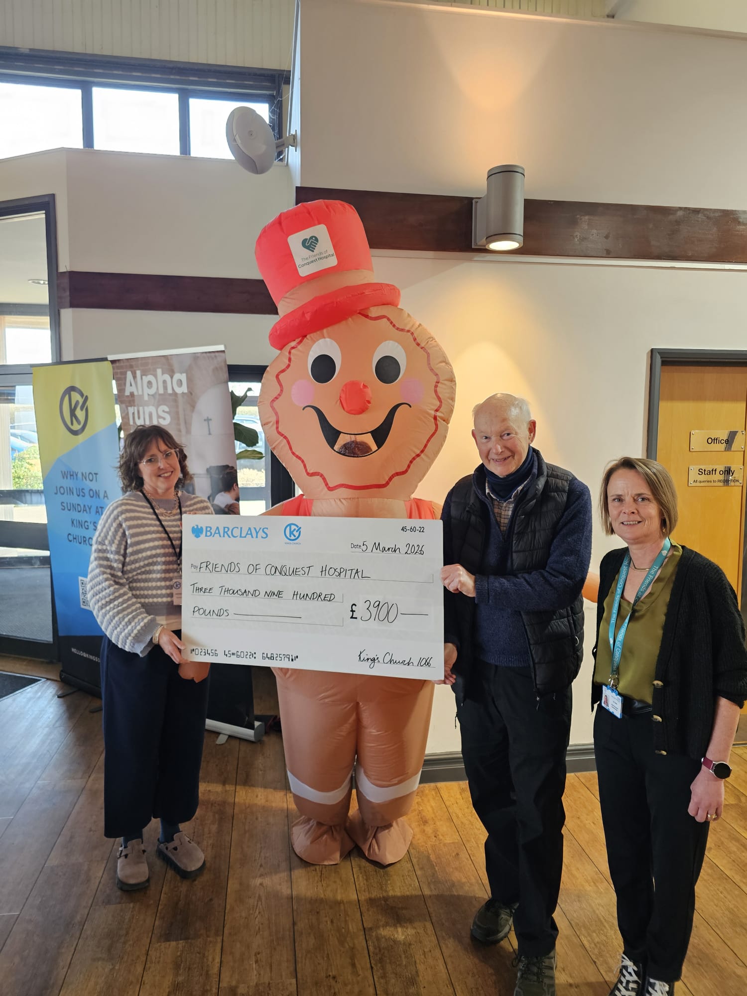 A Huge Thank You to King’s Church 1066 1066!
