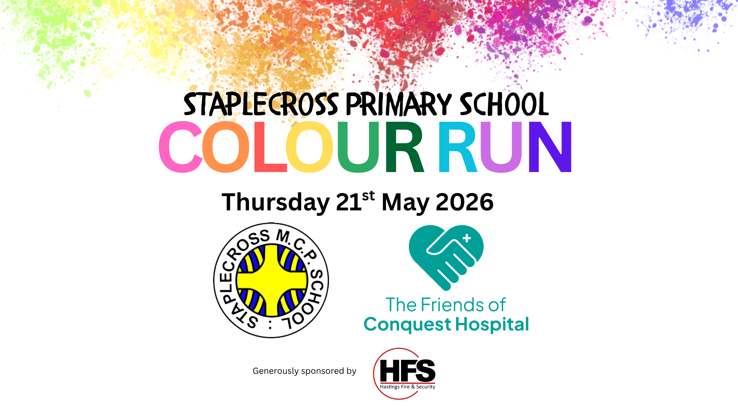 Colour Run Fundraiser for Friends of Conquest Hospital