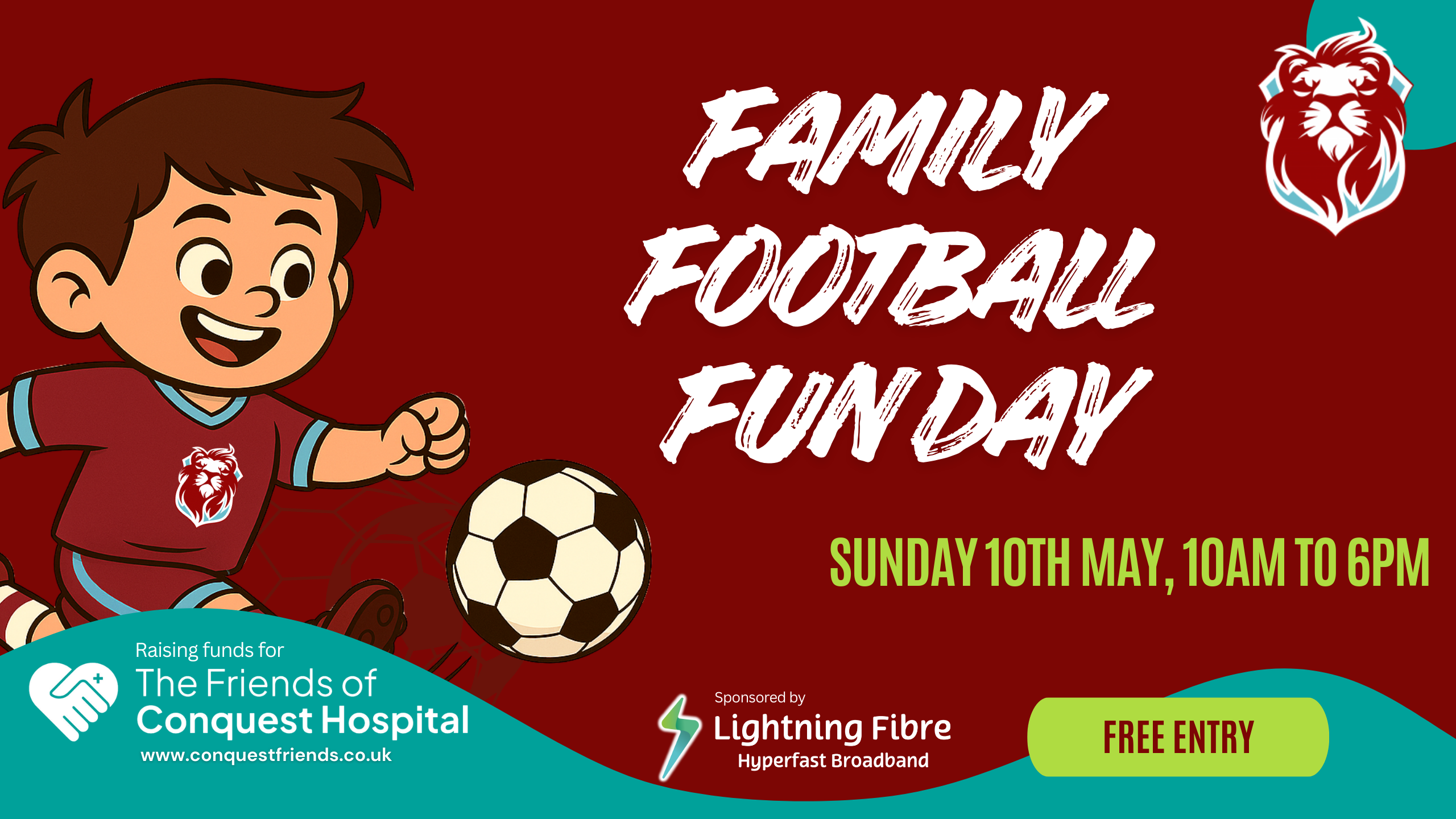 ⚽ Family Football Funday – Supporting Our Local Hospital ⚽