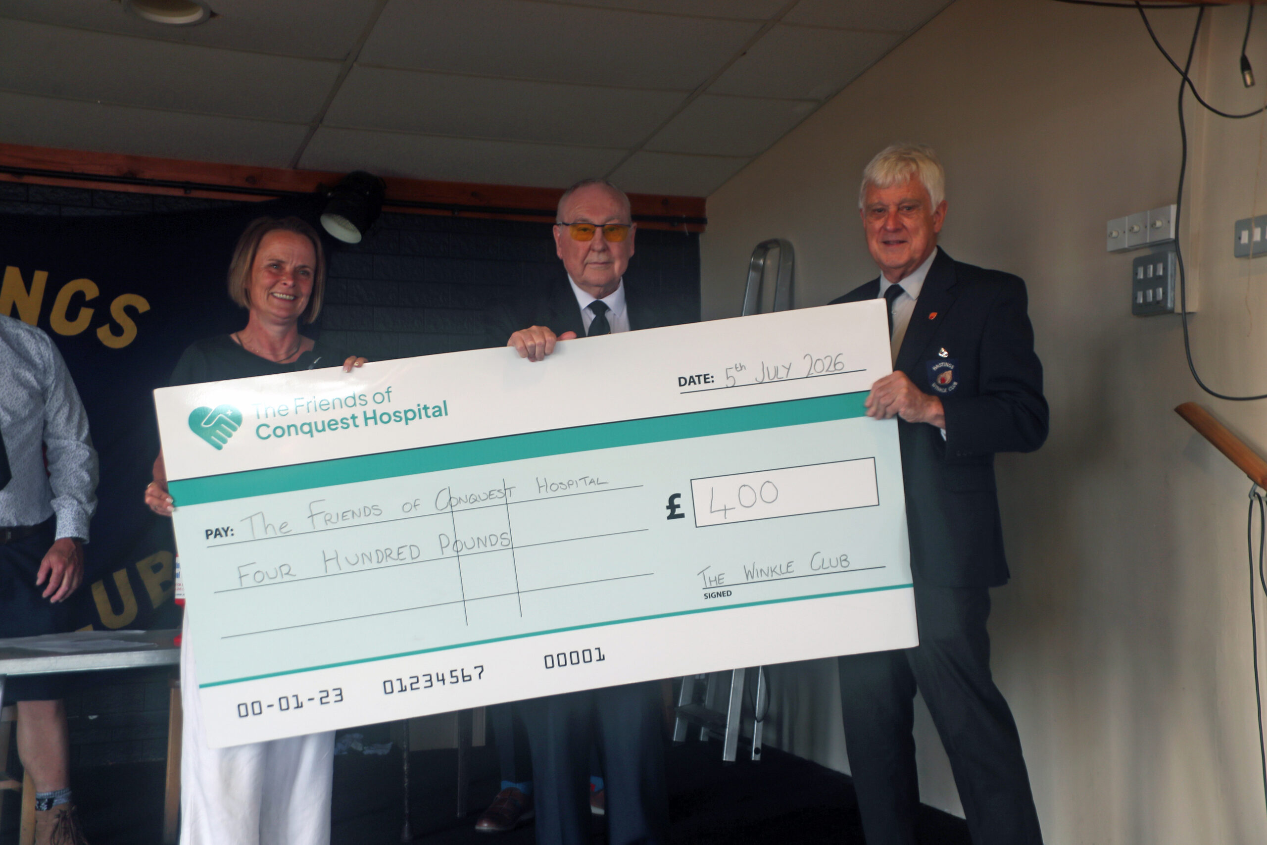 Winkle Club Donates £400