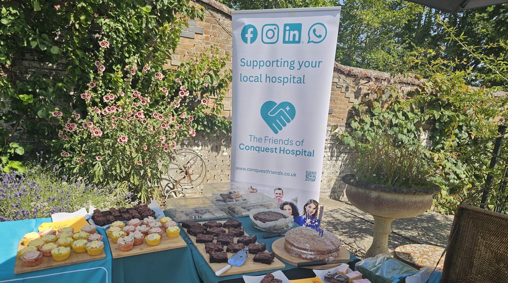 A fitting thank you to all our volunteers