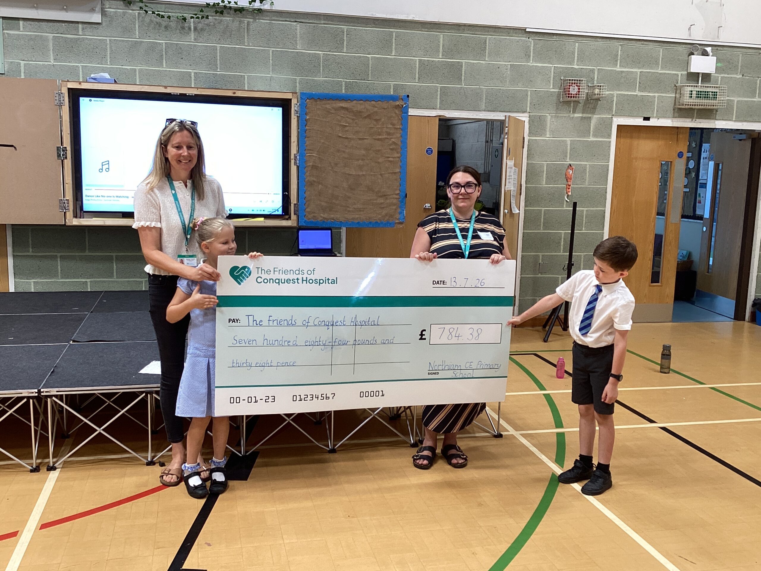 Northiam CE Primary Colour Run Success
