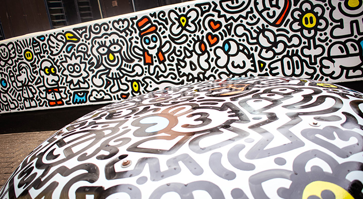 Mural is attracting lots of attention